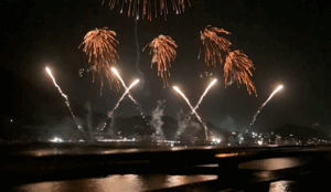 飛鳥Ⅱ「日南花火クルーズ」2日目 – 油津花火大会