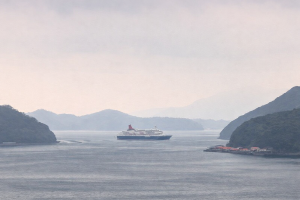 にっぽん丸「別府・瀬戸内海クリスマスクルーズ」- 3日目。宇和島